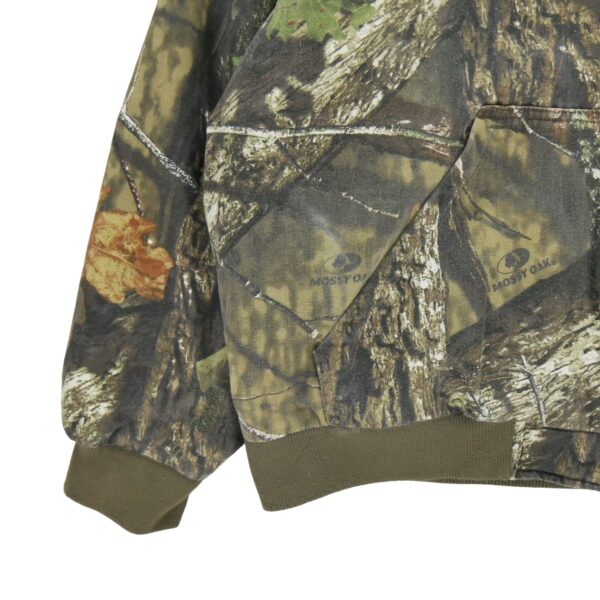 Parka homme manches longues camouflage Mossy Oak Motif a motifs Col Rond