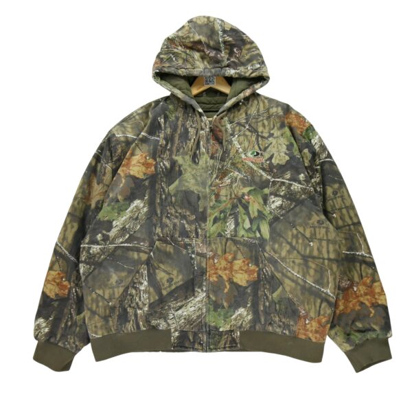 Parka homme manches longues camouflage Mossy Oak Motif a motifs Col Rond
