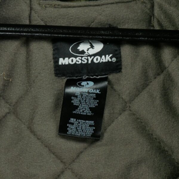 Parka homme manches longues camouflage Mossy Oak Motif a motifs Col Rond
