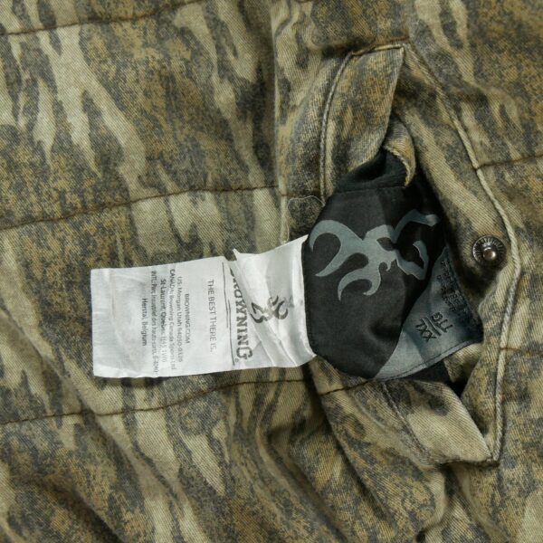 Parka homme manches longues camouflage Vintage Motif a motifs Col Rond