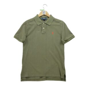 Polo manches courtes enfant kaki Polo Ralph Lauren Col Polo