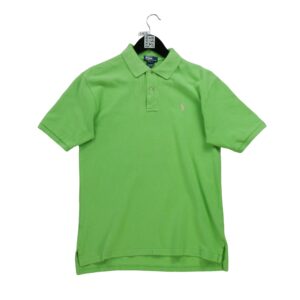 Polo manches courtes enfant vert fluo Polo Ralph Lauren Col Polo