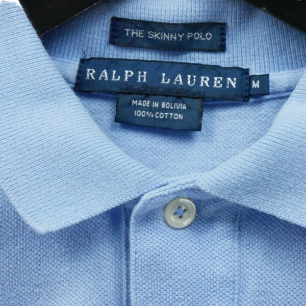 Polo manches courtes femme bleu clair Polo Ralph Lauren Col Polo