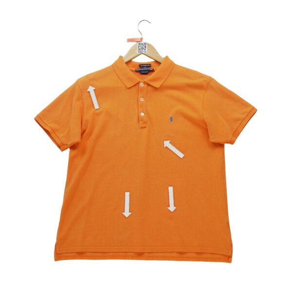 Polo manches courtes femme orange Polo Ralph Lauren Col Polo