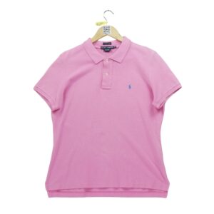 Polo manches courtes femme rose Polo Ralph Lauren Col Polo