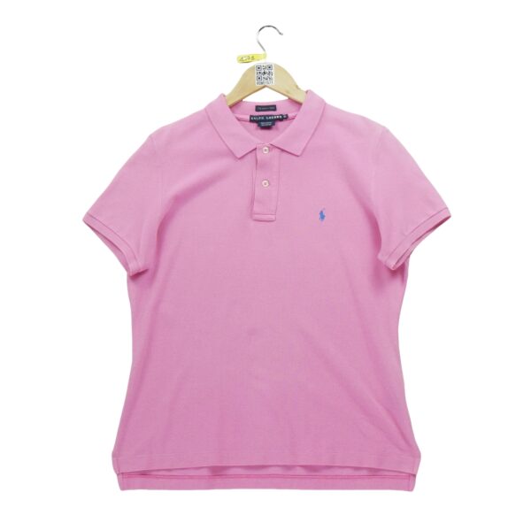 Polo manches courtes femme rose Polo Ralph Lauren Col Polo
