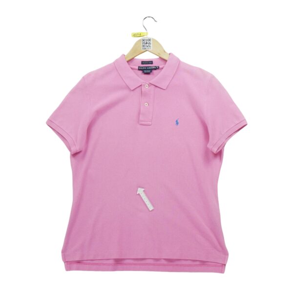 Polo manches courtes femme rose Polo Ralph Lauren Col Polo