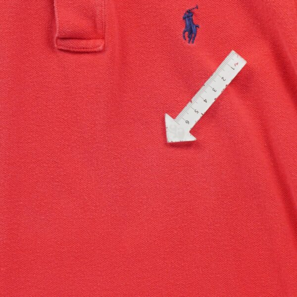 Polo manches courtes femme rouge Polo Ralph Lauren Col Polo