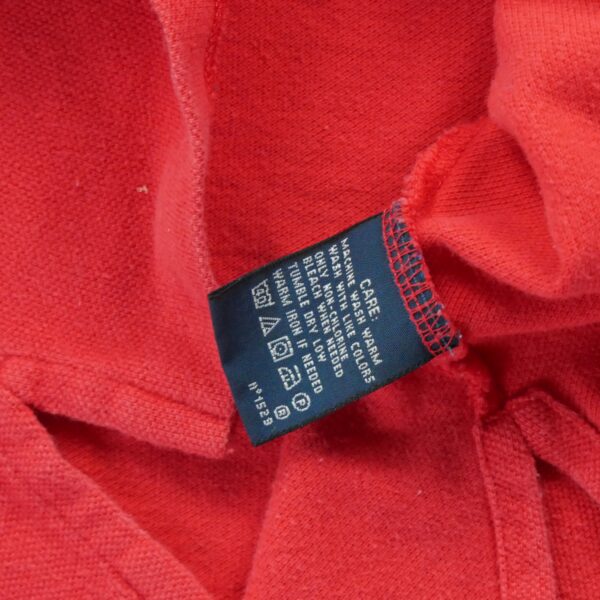 Polo manches courtes femme rouge Polo Ralph Lauren Col Polo