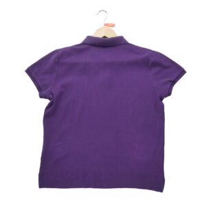 Polo manches courtes femme violet Polo Ralph Lauren Col Polo
