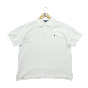 Polo manches courtes homme blanc Polo Ralph Lauren Col Polo