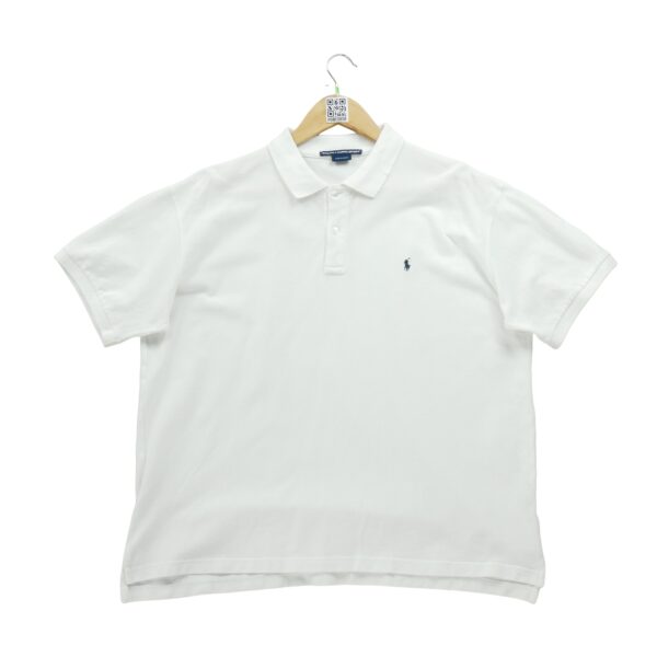 Polo manches courtes homme blanc Polo Ralph Lauren Col Polo