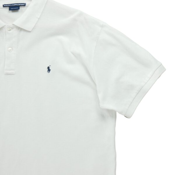 Polo manches courtes homme blanc Polo Ralph Lauren Col Polo