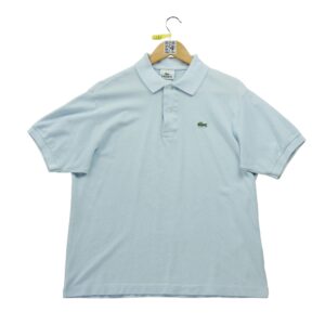 Polo manches courtes homme bleu clair Lacoste Col Polo