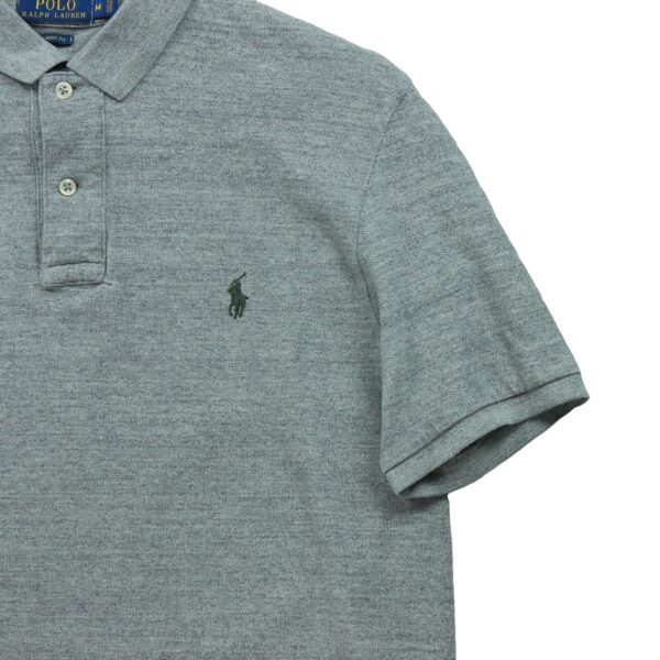 Polo manches courtes homme gris Polo Ralph Lauren Motif chine Col Polo