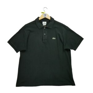 Polo manches courtes homme noir Lacoste Col Polo