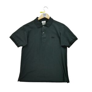 Polo manches courtes homme noir Lacoste Col Polo
