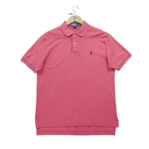 Polo manches courtes homme rose Polo Ralph Lauren Col Polo
