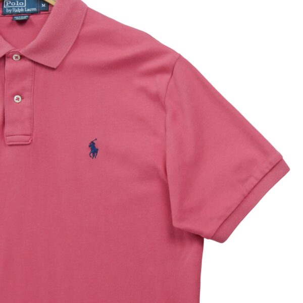 Polo manches courtes homme rose Polo Ralph Lauren Col Polo