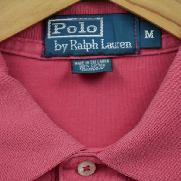 Polo manches courtes homme rose Polo Ralph Lauren Col Polo