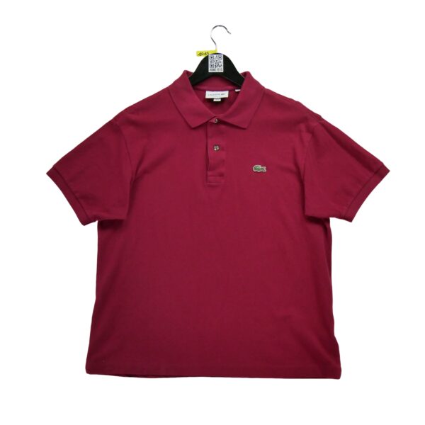 Polo manches courtes homme rouge Lacoste Col Polo