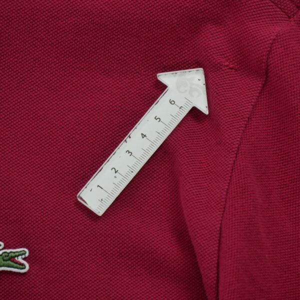 Polo manches courtes homme rouge Lacoste Col Polo