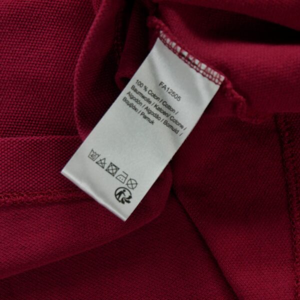 Polo manches courtes homme rouge Lacoste Col Polo