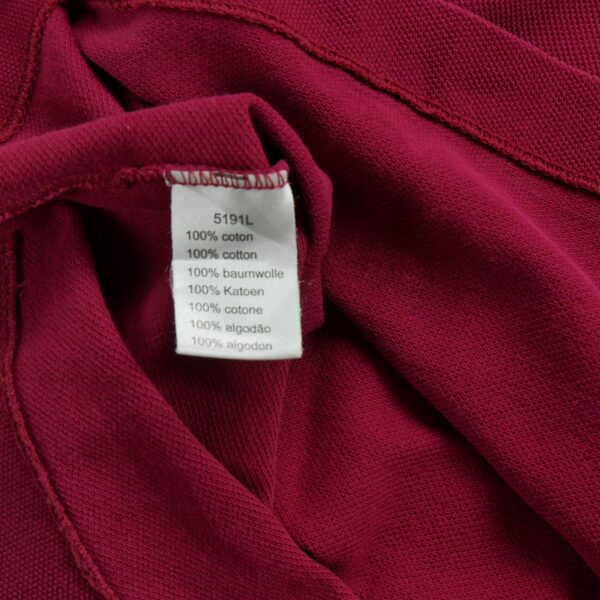 Polo manches courtes homme rouge Lacoste Col Polo
