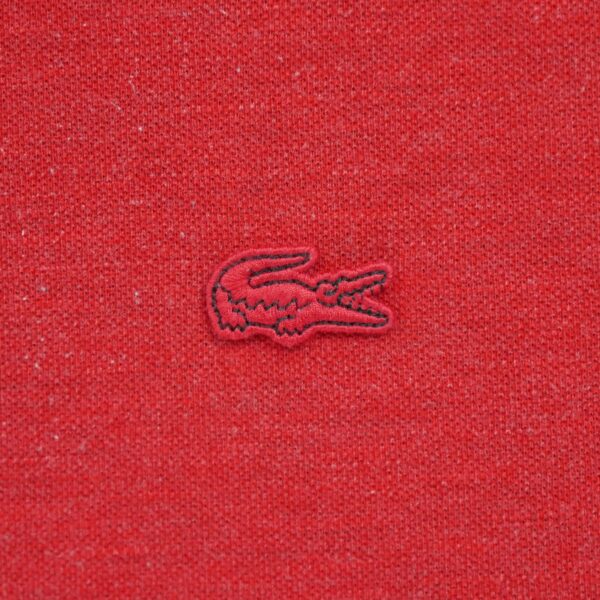 Polo manches courtes homme rouge Lacoste Col Polo
