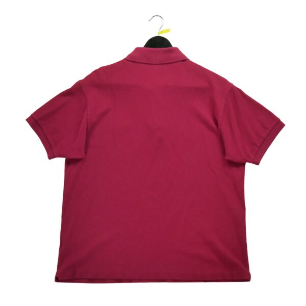Polo manches courtes homme rouge Lacoste Col Polo
