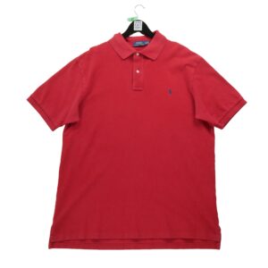 Polo manches courtes homme rouge Polo Ralph Lauren Col Polo