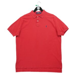 Polo manches courtes homme rouge Polo Ralph Lauren Col Polo