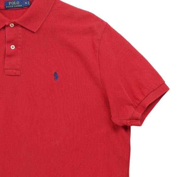 Polo manches courtes homme rouge Polo Ralph Lauren Col Polo