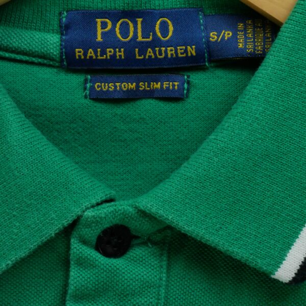 Polo manches courtes homme vert Polo Ralph Lauren Col Polo