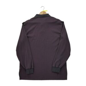 Polo manches longues homme bordeaux Polo Ralph Lauren Col Polo