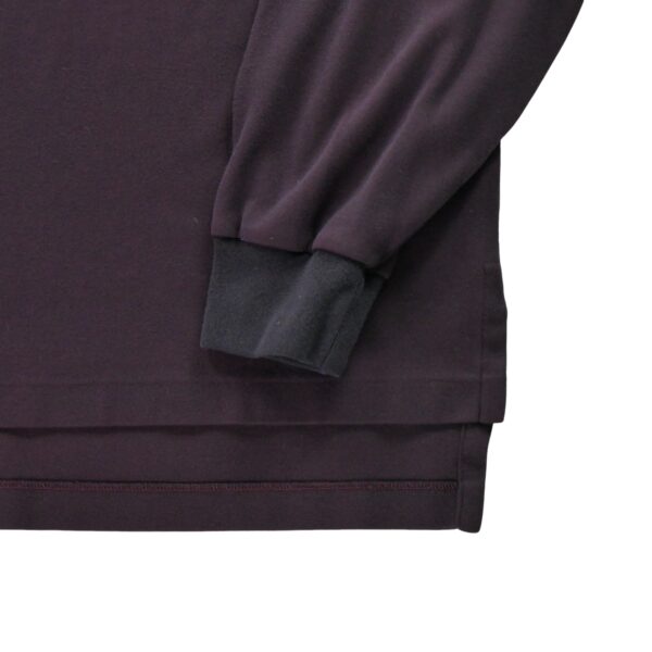 Polo manches longues homme bordeaux Polo Ralph Lauren Col Polo
