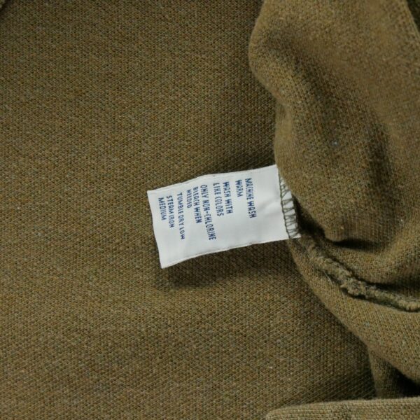 Polo manches longues homme kaki Polo Ralph Lauren Col Polo