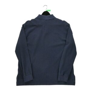 Polo manches longues homme marine Polo Ralph Lauren Col Polo
