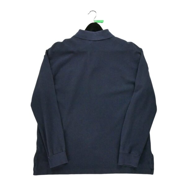 Polo manches longues homme marine Polo Ralph Lauren Col Polo
