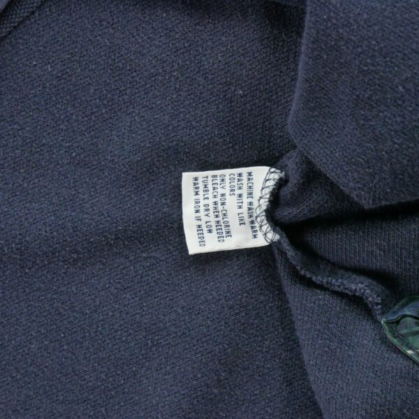 Polo manches longues homme marine Polo Ralph Lauren Col Polo