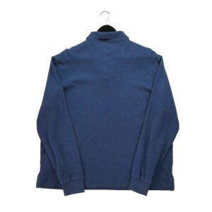 Polo manches longues homme marine Polo Ralph Lauren Col Polo