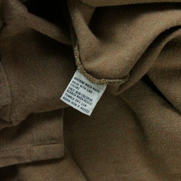 Polo manches longues homme marron Polo Ralph Lauren Col Polo
