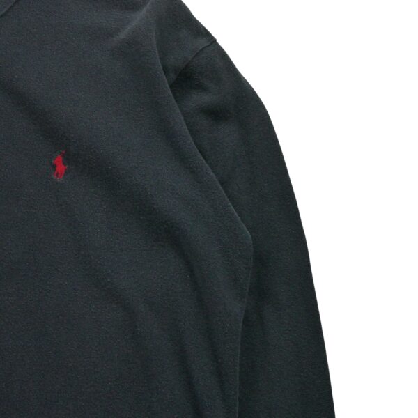 Polo manches longues homme noir Polo Ralph Lauren Col Polo