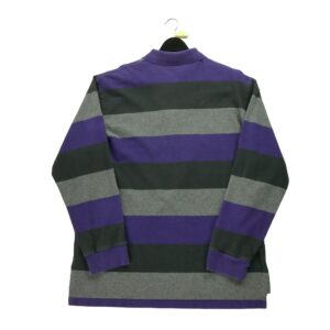 Polo manches longues homme noir Polo Ralph Lauren Motif a rayures Col Polo