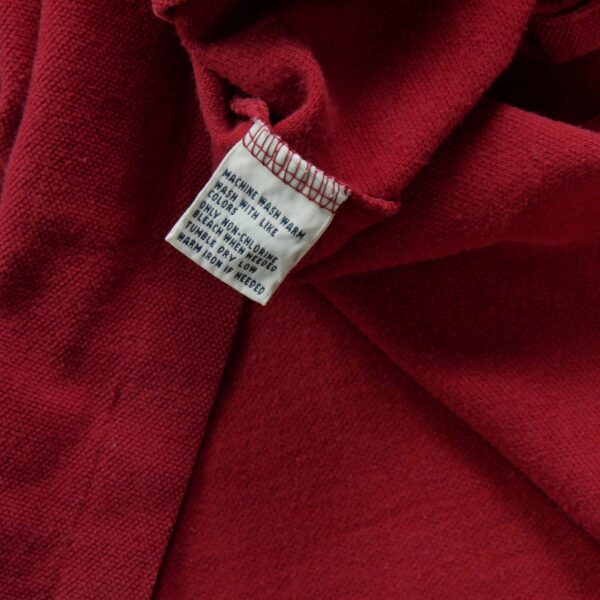 Polo manches longues homme rouge Polo Ralph Lauren Col Polo