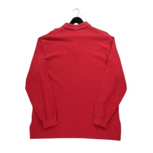 Polo manches longues homme rouge Polo Ralph Lauren Col Polo