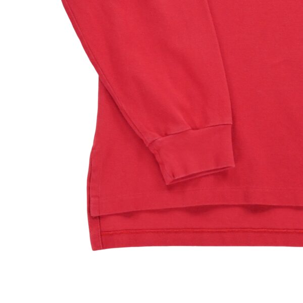Polo manches longues homme rouge Polo Ralph Lauren Col Polo