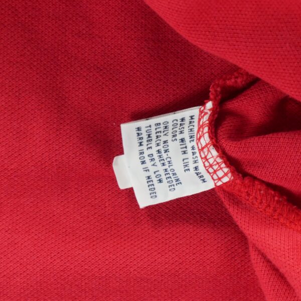 Polo manches longues homme rouge Polo Ralph Lauren Col Polo