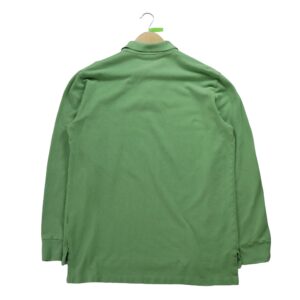 Polo manches longues homme vert Polo Ralph Lauren Col Polo