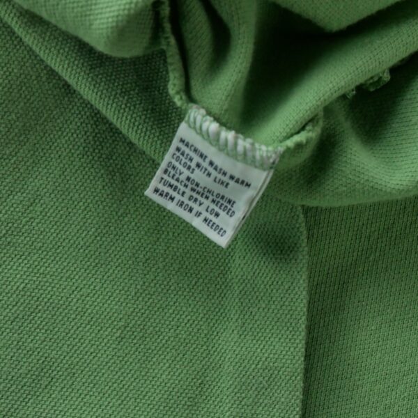Polo manches longues homme vert Polo Ralph Lauren Col Polo